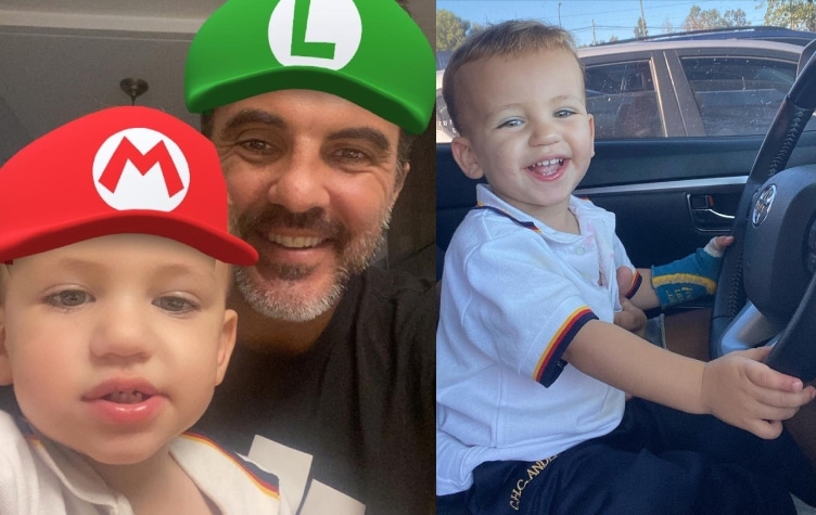 ¡Increíble! Las adorables fotos inéditas de Luca, el hijo de Fabián Cubero, que te derretirán el corazón