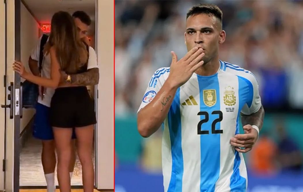 ¡Emotivo reencuentro! Lautaro Martínez y su esposa celebran juntos tras su doblete con Argentina