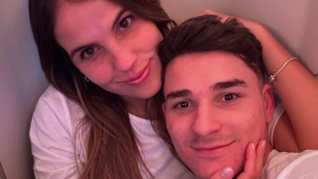 La romántica declaración de amor de Julián Álvarez a su novia antes de la Copa América