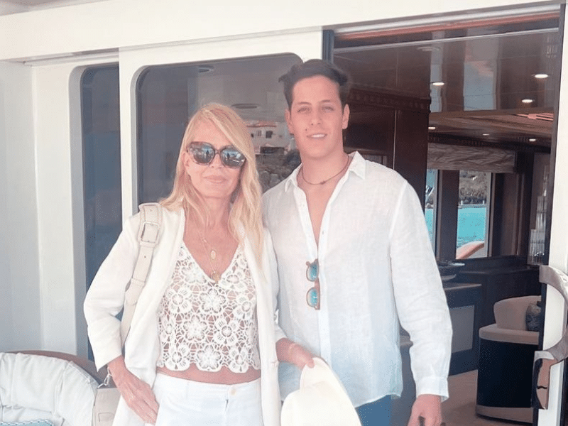 Las vacaciones soñadas de Máximo Menem y Cecilia Bolocco por el Mar Mediterráneo