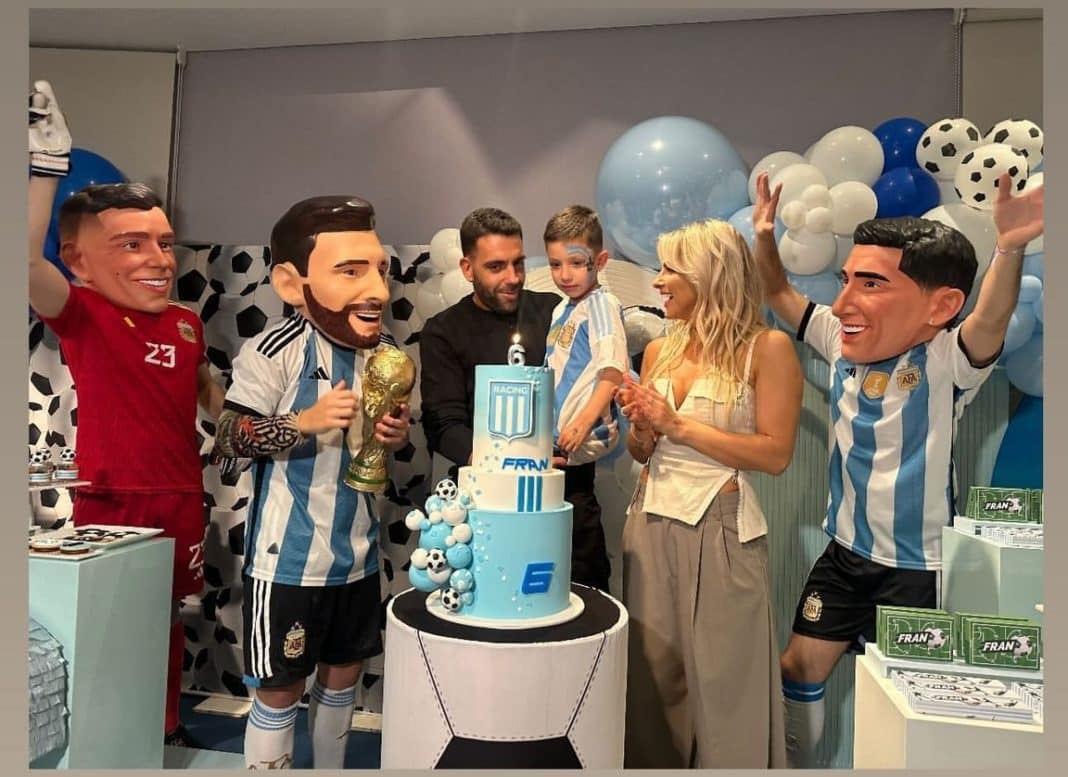 ¡Increíble fiesta de cumpleaños! Ailén Bechara celebra el aniversario de su hijo Francisco al ritmo de la Copa América