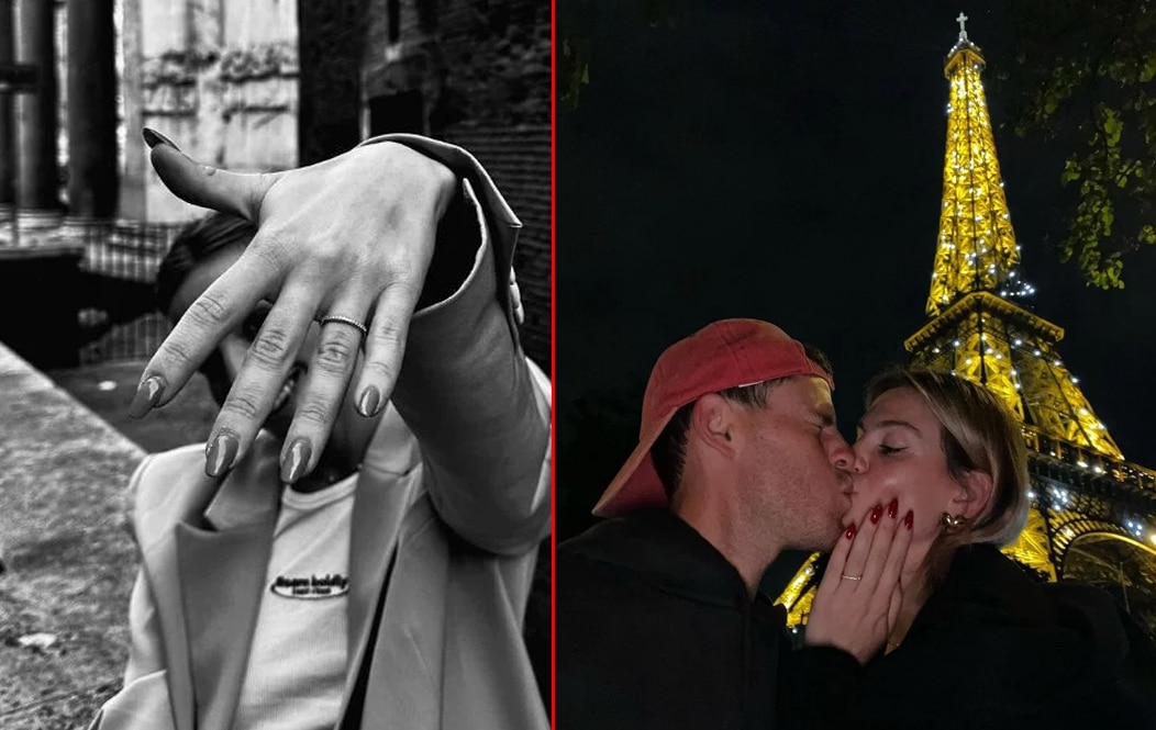 ¡Increíblemente romántico! Peque Schwartzman sorprende a su novia con una propuesta de matrimonio en la Torre Eiffel