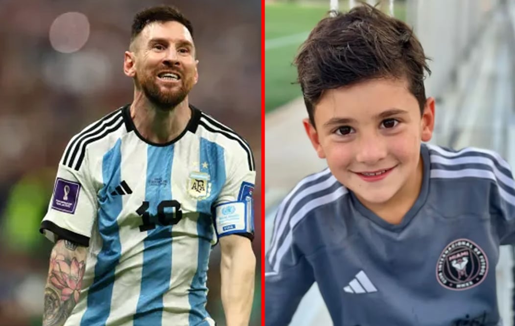 ¡La foto que revela la costumbre argentina de Lionel Messi y su hijo Ciro!