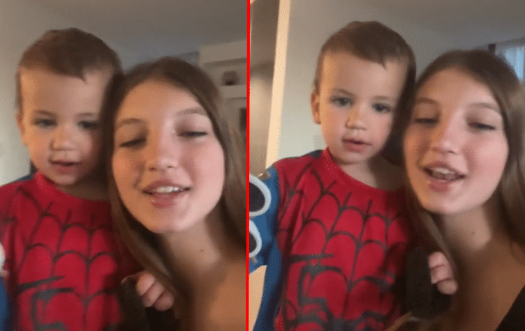 El divertido video viral de Luca Cubero y su hermana Allegra