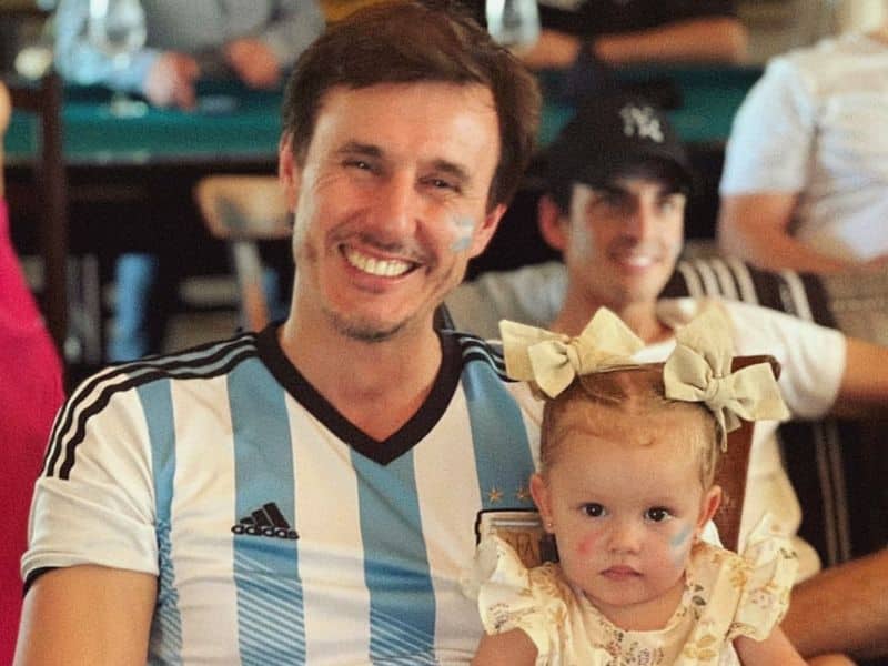 El emotivo fin de semana de Roberto García Moritán junto a su hija Ana