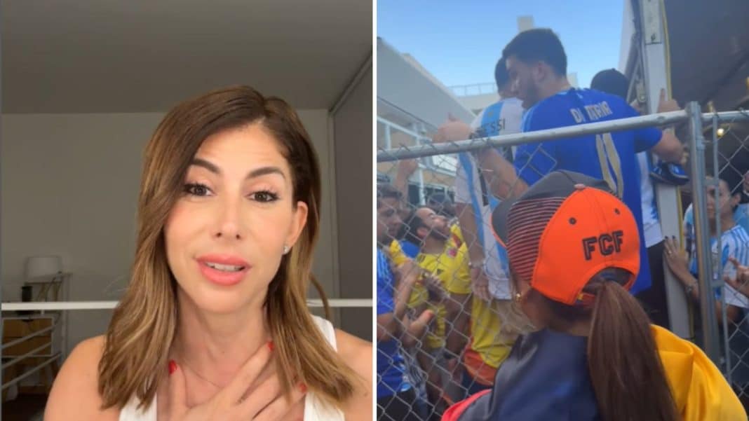 El impactante robo que arruinó el momento de Majo Martino en la final de la Copa América