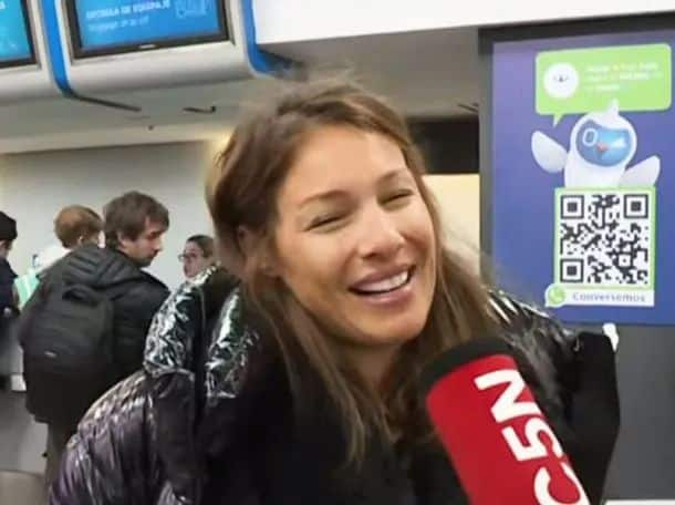 El impacto de la falla global de internet en las vacaciones de Pampita