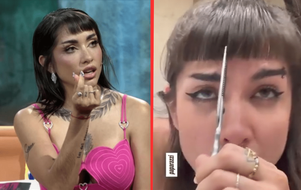 El increíble video viral de María Becerra cortándose el pelo sola que está causando sensación