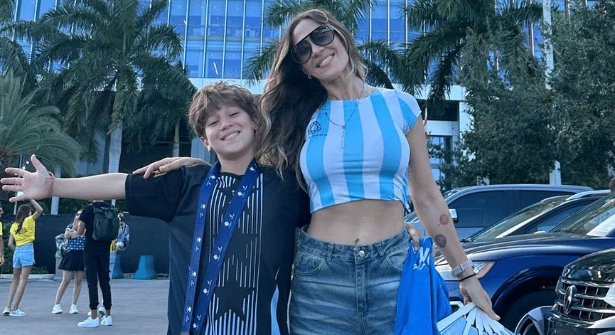 Jimena Baron tuvo que luchar para disfrutar junto a su hijo