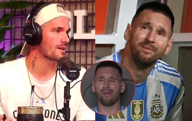 La emotiva reacción de Rodrigo De Paul al ver a Messi llorar en la final de la Copa América