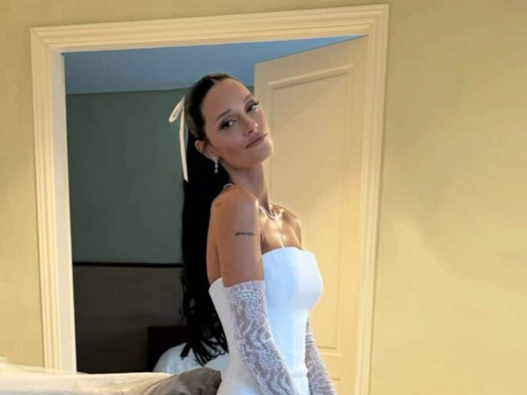 La tierna postal de su niñez que Oriana Sabatini imitó en su boda