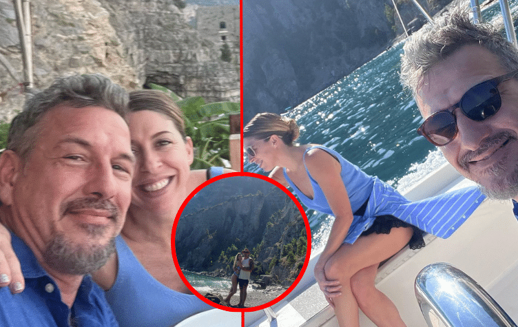 Las increíbles fotos de las vacaciones de Flor Bertotti y su marido en la Costa Amalfitana