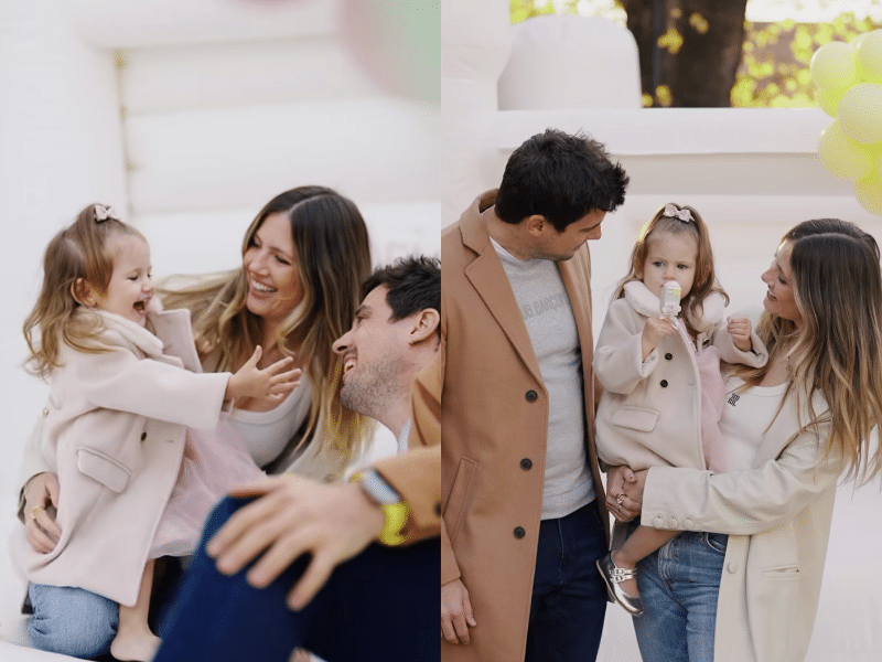 Las mejores fotos del mágico cumpleaños de Ari, la hija de Stephanie Demner y Guido Pella