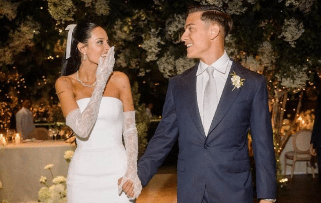 Oriana Sabatini revela las fotos inéditas de su boda con Dybala