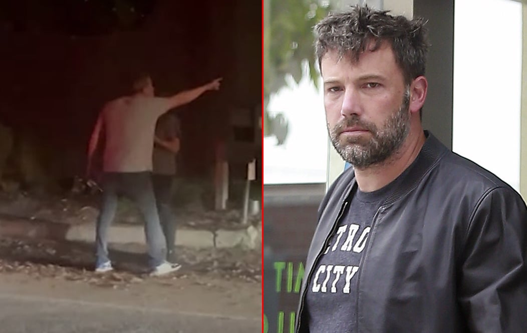 ¡Impactante video! Ben Affleck sufre una crisis nerviosa y choca en su auto junto a su hija