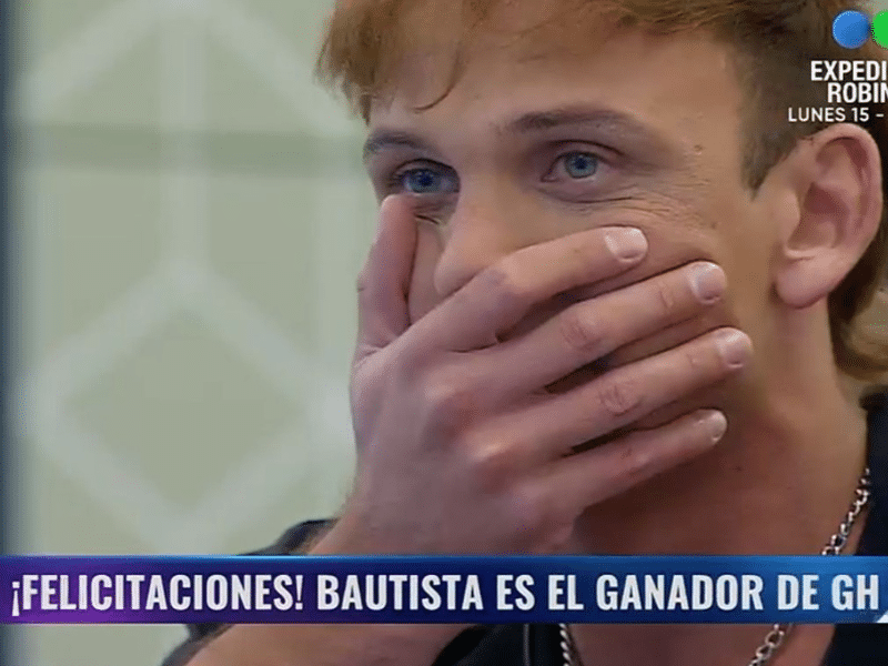 ¡Increíble! Bautista Mascia se corona como el gran ganador de Gran Hermano