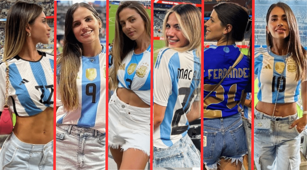 ¡Increíble! El deslumbrante look de las mujeres de los cracks de La Scaloneta en la Copa América