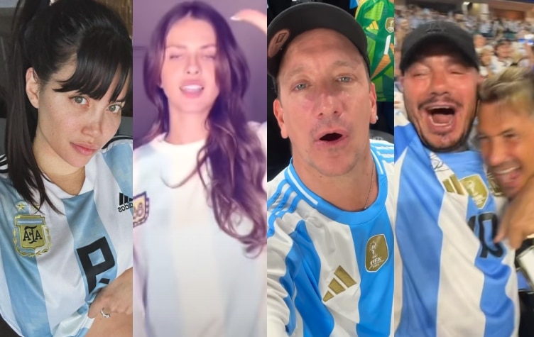 ¡Increíble celebración! Los famosos se unen a la euforia por la victoria de Argentina en la Copa América