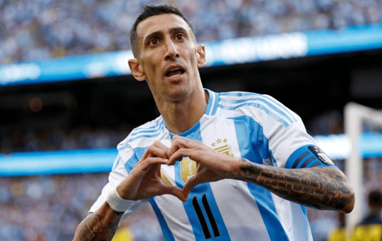 ¡Revelado! El destino de Ángel Di María después de la Copa América