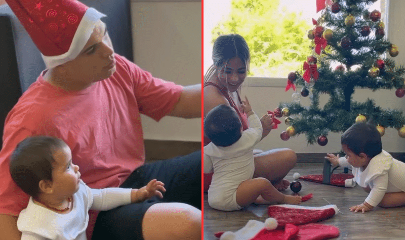 La Navidad Especial de Daniela y Thiago: Cómo Celebran con sus Gemelas Laia y Aimé