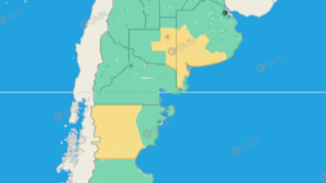 Alerta Climática en Argentina: Tormentas y Vientos Fuertes Amenazan Varias Provincias