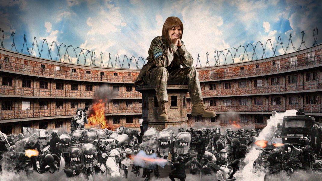 La Argentina Carcelaria: Una Distopía Futurista Bajo el Mando de Patricia Bullrich