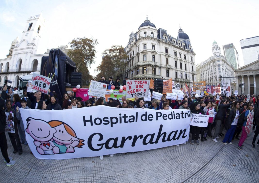 Trabajadores del Garrahan Siguen Luchando por Igualdad Salarial